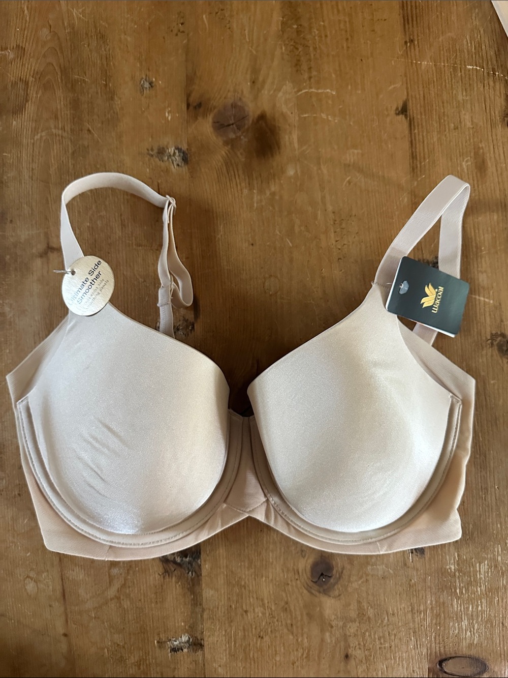 WACOAL UNDERWIRE ULTIMATE SIDE SMOOTHER BRA 34 DD NEW WITH TAGS